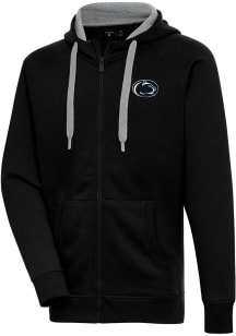 Black Penn State Nittany Lions Antigua Mens Victory Big and Tall Light Weight Jacket