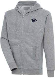 Grey Penn State Nittany Lions Antigua Mens Victory Big and Tall Light Weight Jacket