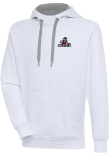 Antigua New Mexico State Aggies Mens White Victory Long Sleeve Hoodie