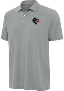 Antigua UAB Blazers Mens Grey Western Short Sleeve Polo