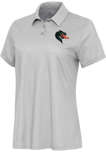 Antigua UAB Blazers Womens White Rings Short Sleeve Polo Shirt