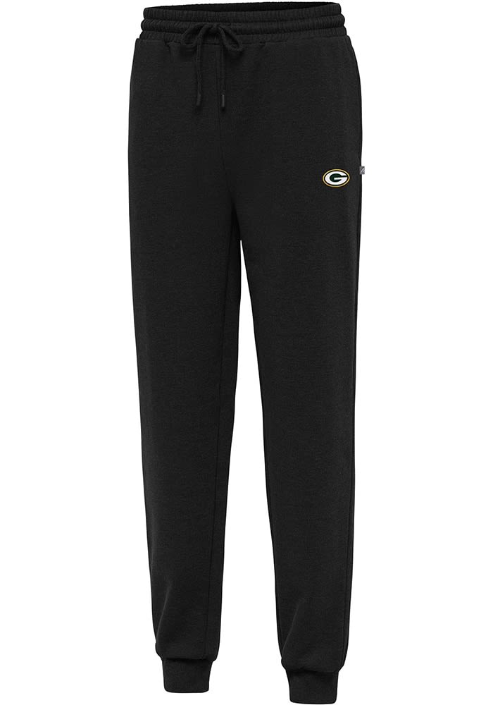 Green Bay Packers Mens Antigua BLACK Idol Sweatpants