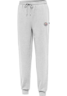 Antigua Pittsburgh Steelers Mens Grey Idol Sweatpants