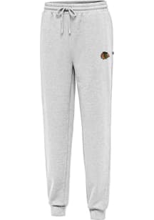 Antigua Chicago Blackhawks Mens Grey Idol Sweatpants