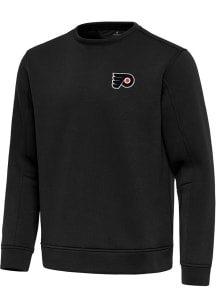 Antigua Philadelphia Flyers Mens  Relevant Long Sleeve Crew Sweatshirt