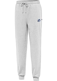 Antigua Tampa Bay Lightning Mens Grey Idol Sweatpants