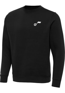 Antigua Utah Jazz Mens  Victory Long Sleeve Crew Sweatshirt