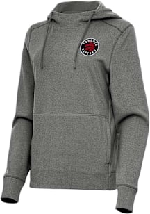 Antigua Toronto Raptors Womens Black Justice Hooded Sweatshirt