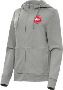 Antigua Atlanta Hawks Womens Grey Seeker Light Weight Jacket