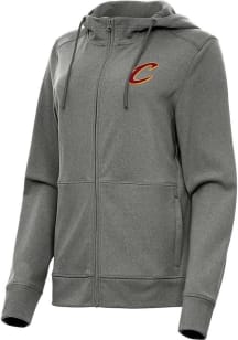 Antigua Cleveland Cavaliers Womens Black Seeker Light Weight Jacket
