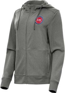 Antigua Detroit Pistons Womens Black Seeker Light Weight Jacket