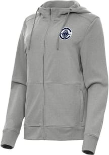 Antigua Los Angeles Clippers Womens Grey Seeker Light Weight Jacket