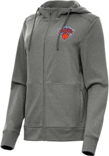 Antigua New York Knicks Womens Black Seeker Light Weight Jacket