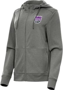 Antigua Sacramento Kings Womens Black Seeker Light Weight Jacket