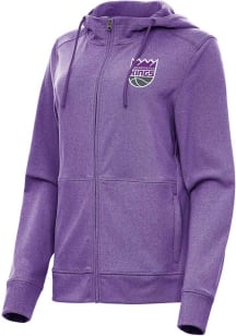 Antigua Sacramento Kings Womens Purple Seeker Light Weight Jacket