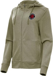 Antigua Toronto Raptors Womens Olive Seeker Light Weight Jacket