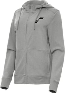 Antigua Utah Jazz Womens Grey Seeker Light Weight Jacket