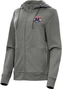 Antigua Washington Wizards Womens Black Seeker Light Weight Jacket