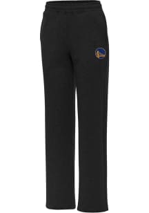 Antigua Golden State Warriors Womens Victory Black Sweatpants