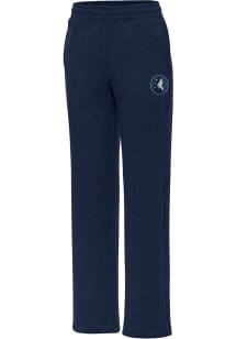 Antigua Minnesota Timberwolves Womens Victory Navy Blue Sweatpants
