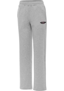 Antigua New Orleans Pelicans Womens Victory Grey Sweatpants