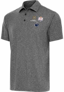 Penn State Nittany Lions Black Antigua 2024 CFP Quarterfinal Fiesta Bowl Par 3 Big and Tall Polo