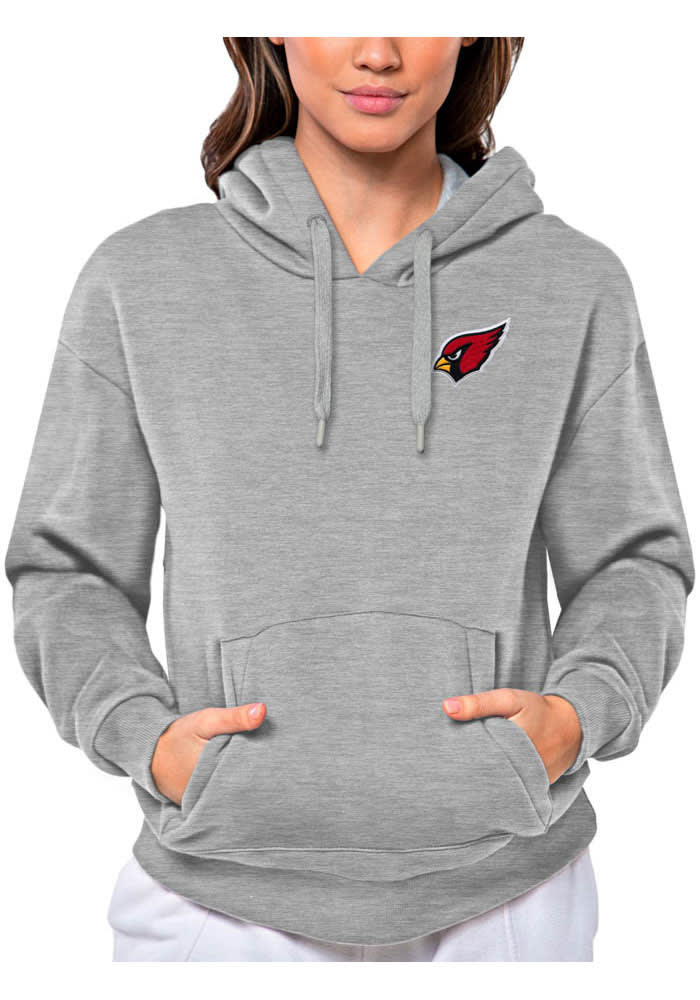 Antigua Arizona Cardinals Women's White Victory Crew Sweatshirt, White, 65% Cotton / 35% POLYESTER, Size XL, Rally House