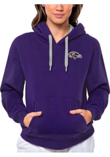 Antigua Baltimore Ravens Womens Purple Victory Hooded Sweatshirt