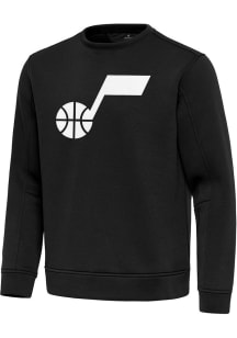 Antigua Utah Jazz Mens  Full Front Relevant Long Sleeve Crew Sweatshirt