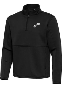 Antigua Utah Jazz Mens  Twist Long Sleeve Qtr Zip Pullover