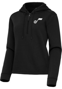 Antigua Utah Jazz Womens  Contemporary Qtr Zip