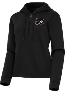 Antigua Philadelphia Flyers Womens  Contemporary Qtr Zip