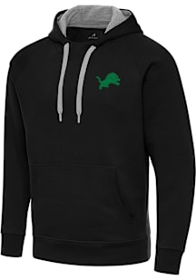 Antigua Detroit Lions Mens Black St Patrick's Day Tonal Victory Long Sleeve Hoodie