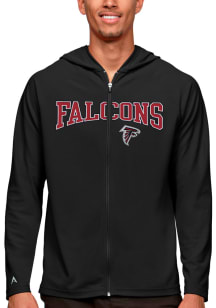 Antigua Atlanta Falcons Mens Black Legacy Long Sleeve Full Zip Jacket