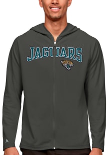 Antigua Jacksonville Jaguars Mens Black Legacy Long Sleeve Full Zip Jacket