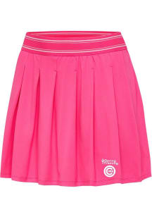 Antigua Chicago Cubs Womens Pink Spring Training Retro Skirt