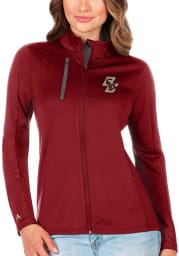 Antigua Boston College Eagles Womens Red Generation Light Weight Jacket