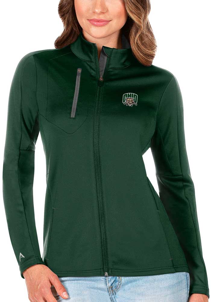 Antigua Ohio Bobcats Womens Generation Light Weight Jacket