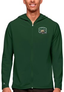 Antigua Ohio Bobcats Mens Green Legacy Long Sleeve Full Zip Jacket
