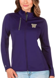 Antigua Washington Huskies Womens Purple Generation Light Weight Jacket