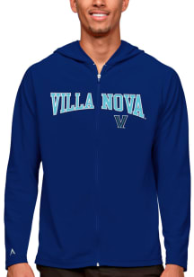 Antigua Villanova Wildcats Mens Blue Legacy Long Sleeve Full Zip Jacket