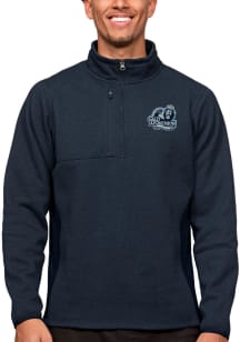 Antigua Old Dominion Monarchs Mens Navy Blue Course Long Sleeve 1/4 Zip Pullover