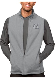 Antigua Georgetown Hoyas Mens Grey Course Sleeveless Jacket