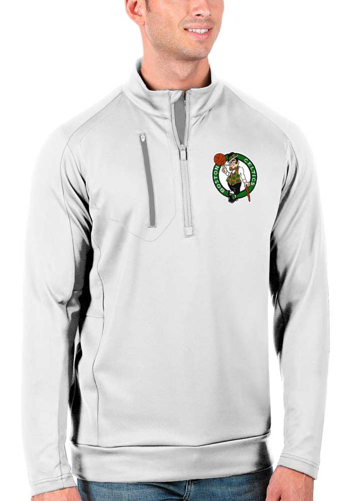 boston celtics quarter zip nike