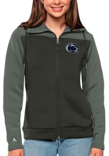 Antigua Penn State Nittany Lions Womens Grey Protect Medium Weight Jacket