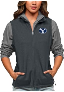 Antigua BYU Cougars Womens Charcoal Course Vest