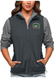 Antigua Ohio Bobcats Womens Charcoal Course Vest