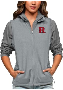 Antigua Rutgers Scarlet Knights Womens Grey Course Vest