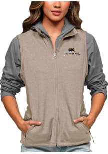Antigua Southern Mississippi Golden Eagles Womens Oatmeal Course Vest