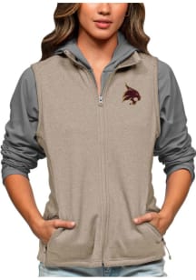 Antigua Texas State Bobcats Womens Oatmeal Course Vest